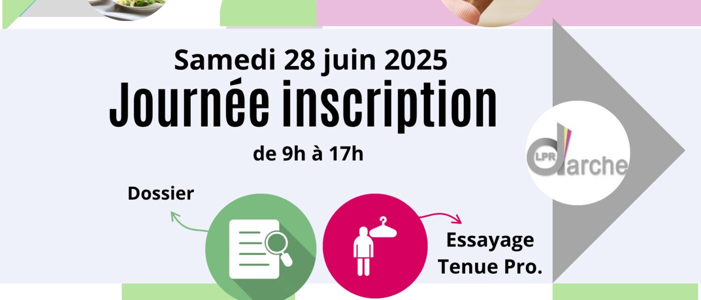 Journée dédiée aux inscriptions !